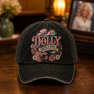 Queen of Country 1946-2026 “Timeless Spirit” Washed Cap