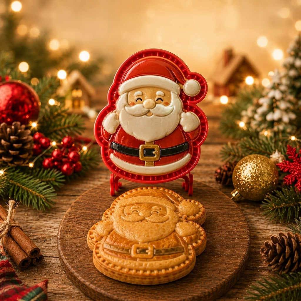 9-Design Christmas Mini Pie Mold Collection