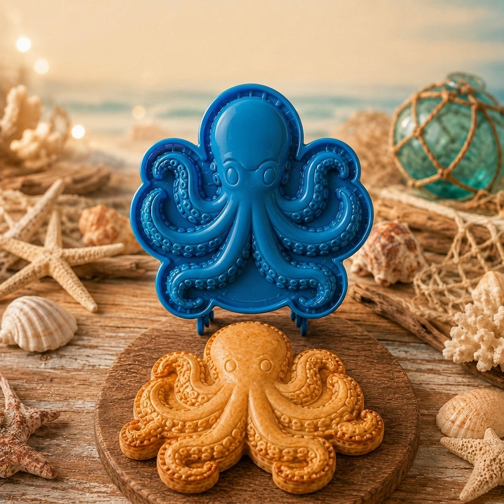 8-Design Ocean Filled Pie Press Collection