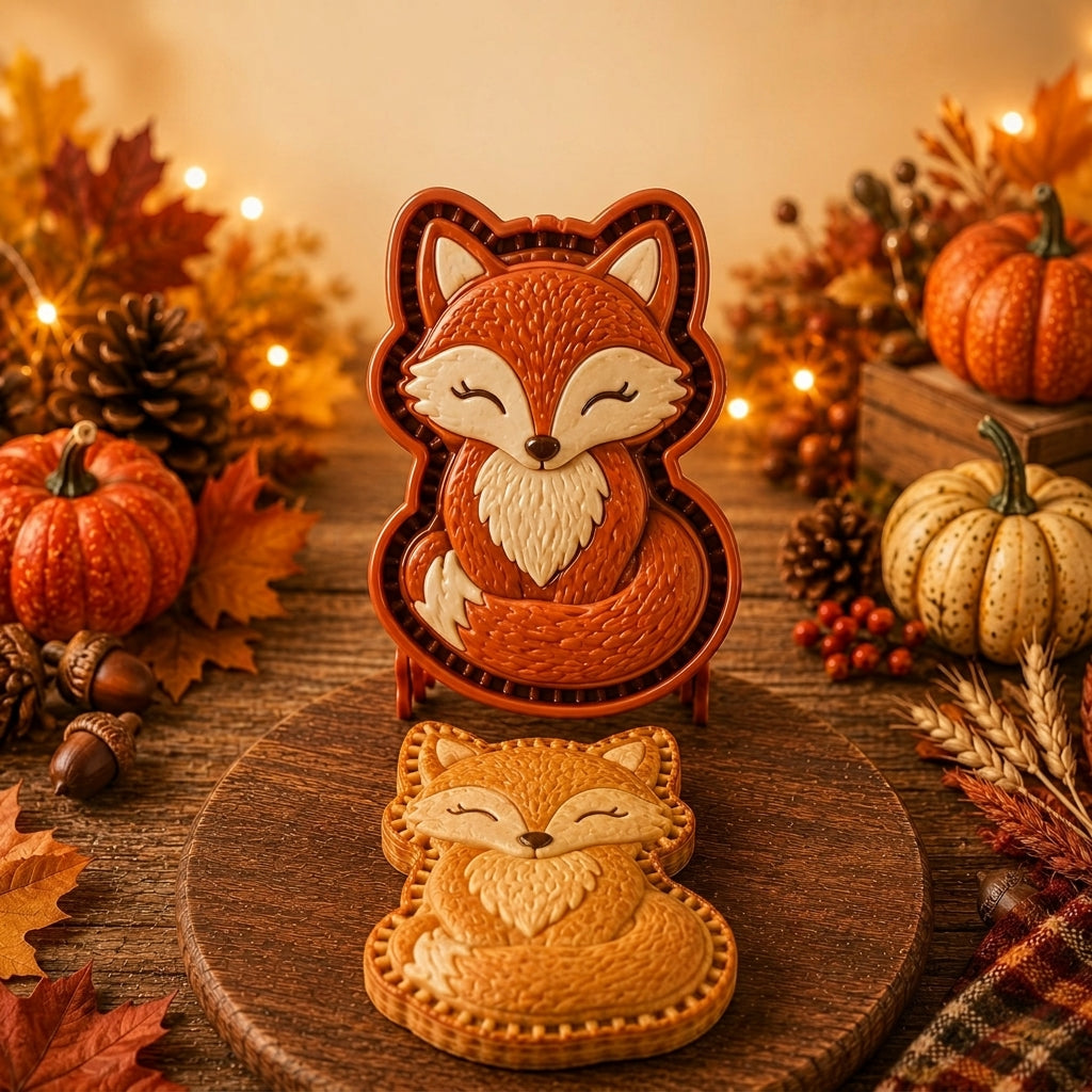 8-Design Fall Mini Pie Mold Collection