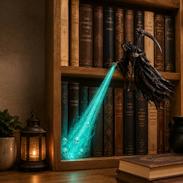 The Soul Collector — Haunted Reaper Shelf Light