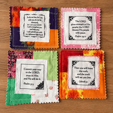 Pocket Prayers Fabric Panel