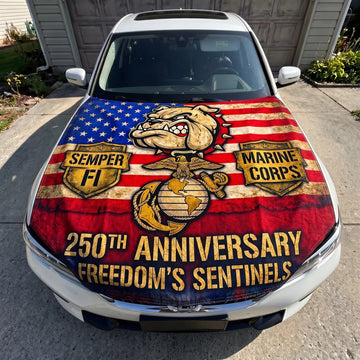 250th Anniversary Military Tribute Hood Flag Cover
