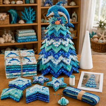 Ocean Dreams Layered Fabric Tree Craft Kit