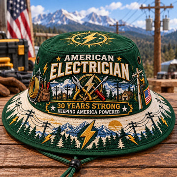 American Electrician “30 Years Strong” Boonie Hat