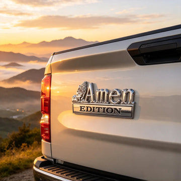 Amen Edition Metal Car Emblem