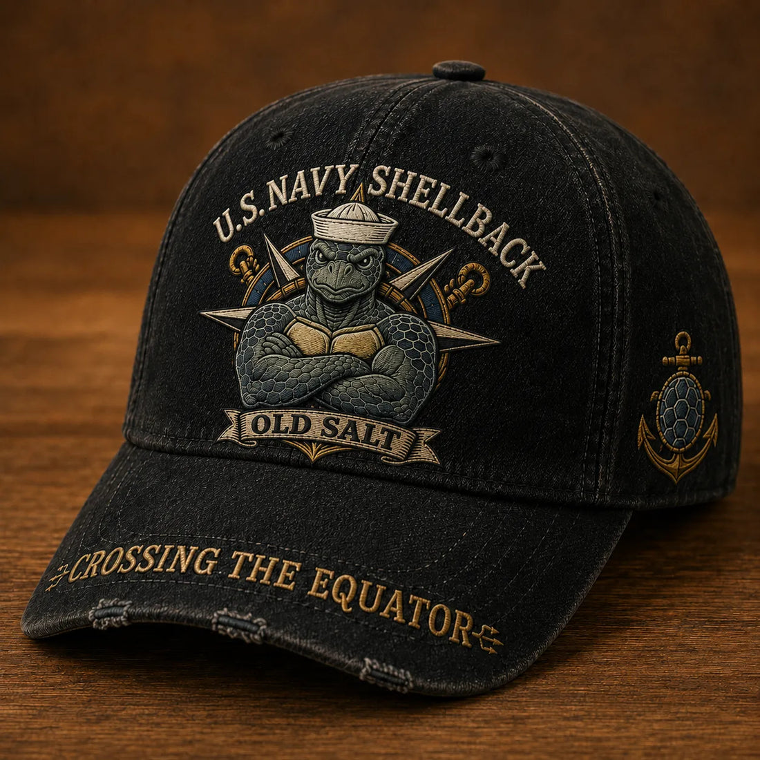 U.S. Navy Shellback Old Salt Cap