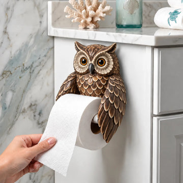 Woodland Owl Toilet Paper Holder