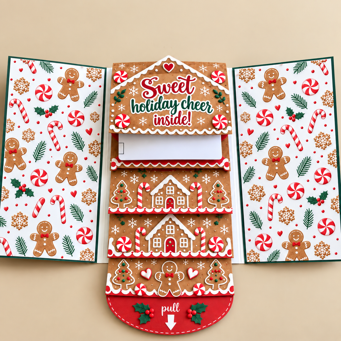 Waterfall Christmas Gift Card Booklet