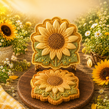 8-Design Spring Garden Mini Pie Mold Collection