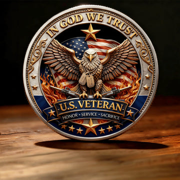 250 Years of Freedom Veteran Tribute Coin