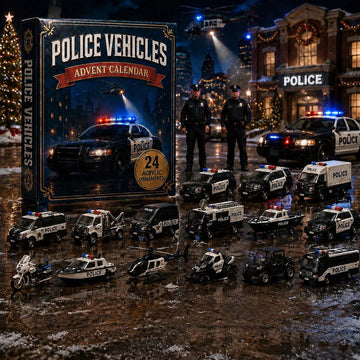 Police Vehicles Fleet Advent Calendar 2026