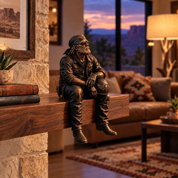 Old Biker Soul Shelf Sitter Collection
