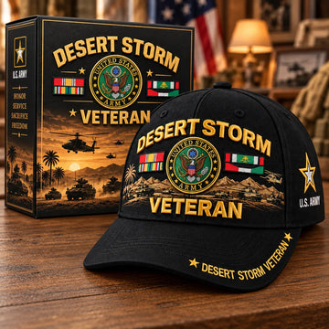 Desert Storm Veteran Tribute Cap （1991–2026 -35TH ANNIVERSARY）
