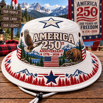 America 250th Anniversary Commemorative Boonie Hat