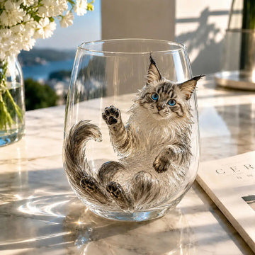 Cute Cat Glassware Collection