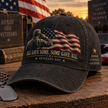 Veterans Day Vintage Cap
