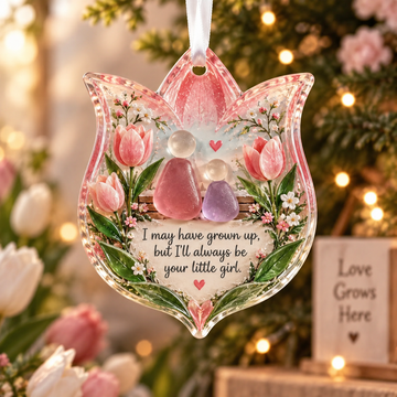 Sea Glass Flower Ornament — For Someone You Love
