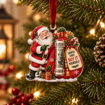 Christmas Cash Holder Ornament