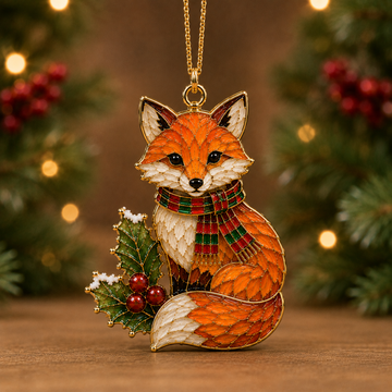 Woodland Christmas Animal Ornaments