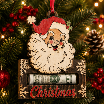 Christmas Cash Gift Ornament