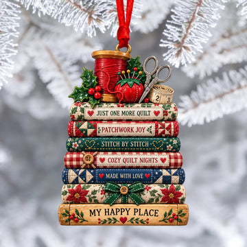 Cozy Hobbies Christmas Ornament