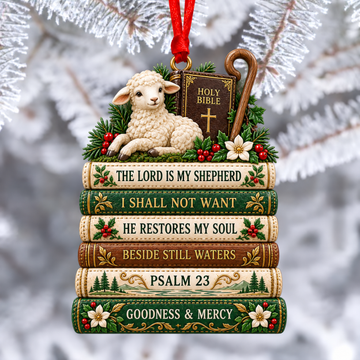 Bible Faith Christmas Acrylic Ornament Collection