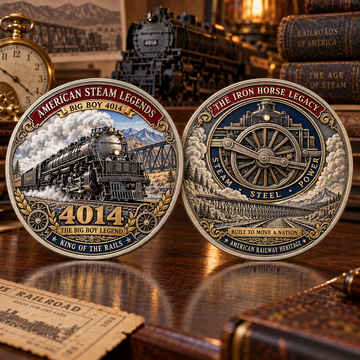 Big Boy 4014 American Steam Legends Commemorative Coin