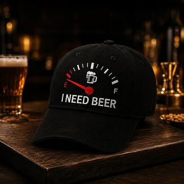 I NEED BEER Embroidered Baseball Cap