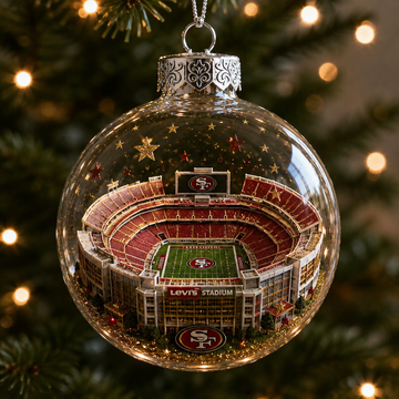 32-Team Football Stadium Light-Up Ornament
