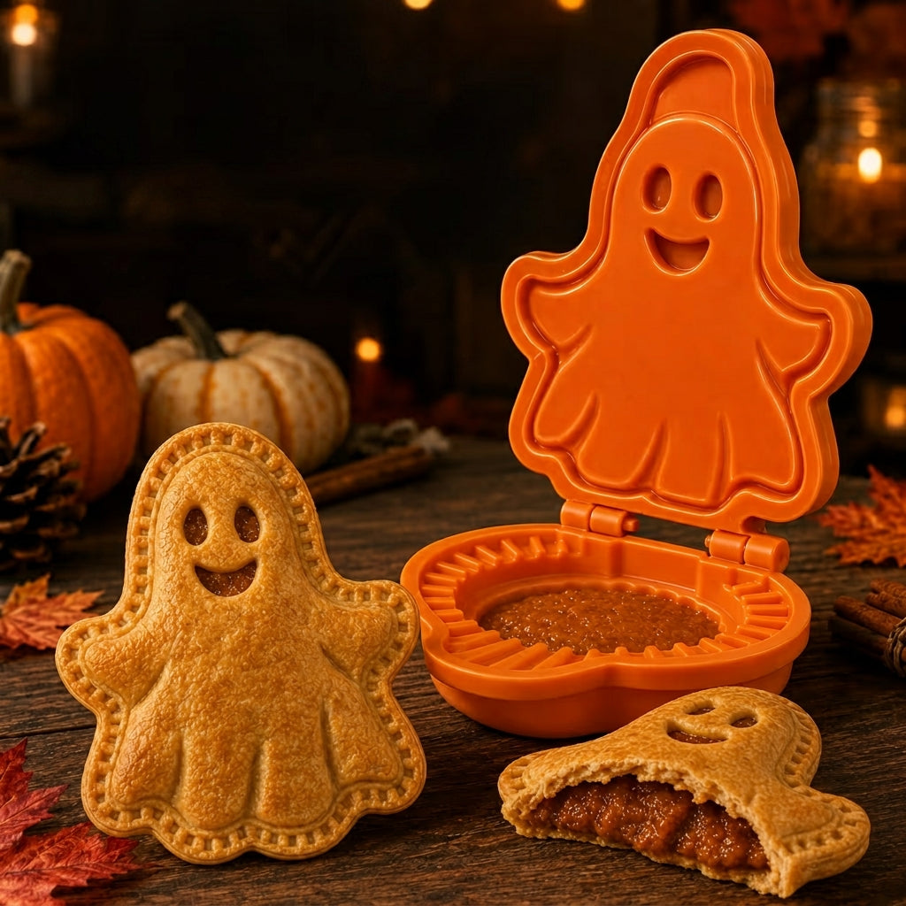8-Design Halloween Hand Pie Mold Collection