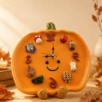 Mr Pumpkin Magnetic Clock