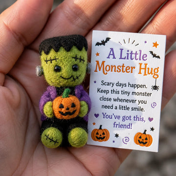 Emotional Support Halloween Felt Doll