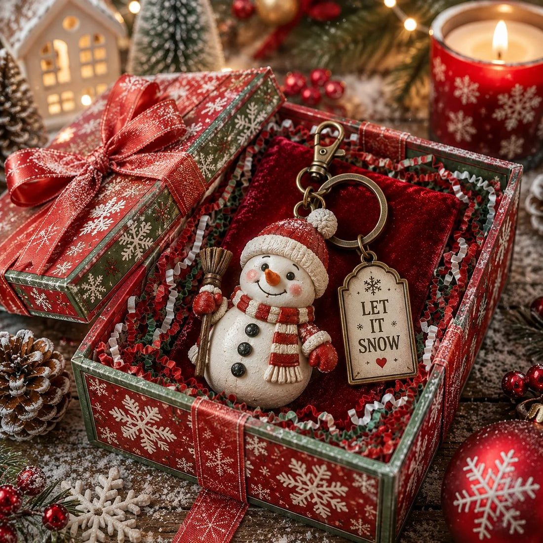 2026 Christmas Character Keychain Collection