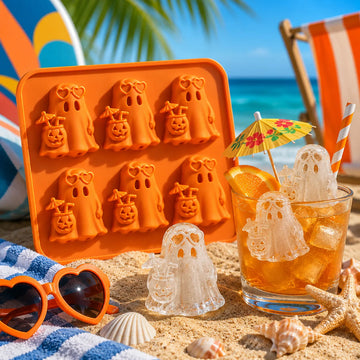 Summerween Ghost Ice Cube Mold