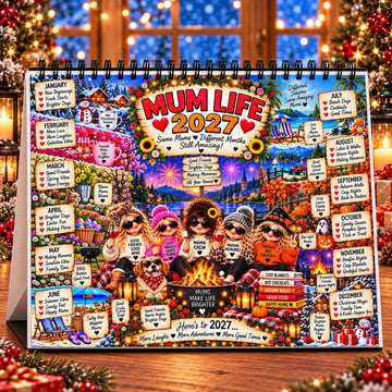 2027 Funny Mum Gnome Calendar – A Year of Mum-Life Laughs