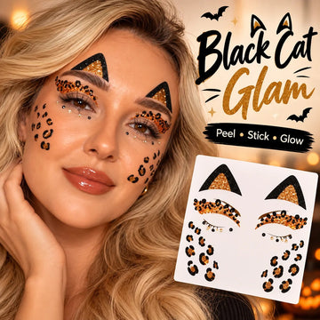 Halloween Face Gem Stickers – Easy Costume & Party Glam