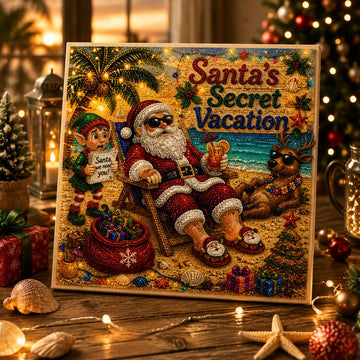 Christmas Secret Collection Magical Holiday Diamond Painting Art Kit