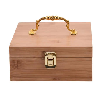 Bamboo Essential Oil Sanctuary - 25-Slot Zen Organizer