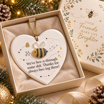 Funny Bee Sea Glass Keepsake