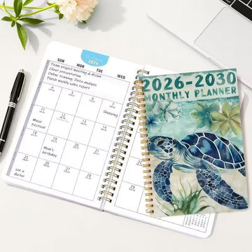 Spiral 2026-2030 Monthly Planner