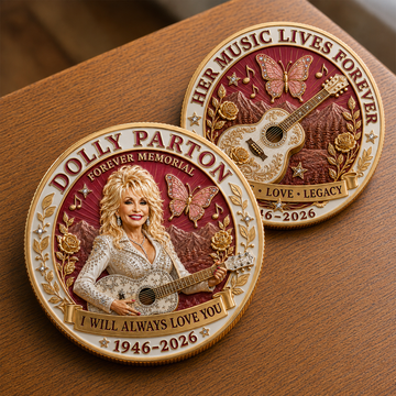 Dolly Parton Forever Memorial 1946-2026 Commemorative Coin