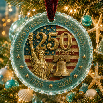 2026 250th Anniversary Christmas Ornament