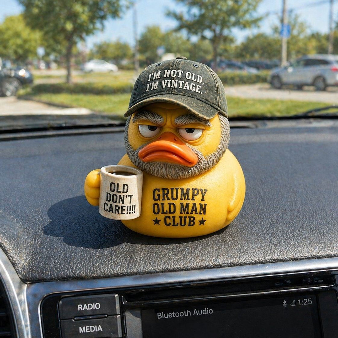 Grumpy Old Man Club Duck