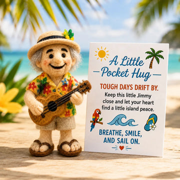 Island Legend Handmade Felt Doll