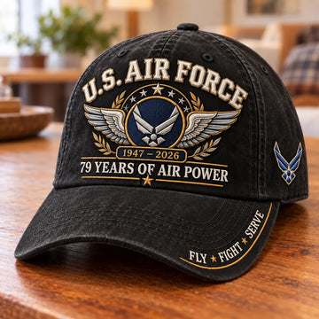 U.S. Air Force 79 Years Of Air Power 1947–2026 Anniversary Baseball Cap