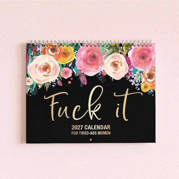 2027 Funny Swear Word Wall Calendar