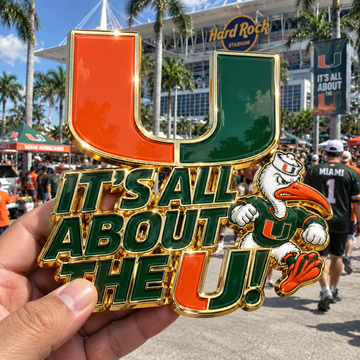 It’s All About The U Car Emblem Metal Badge