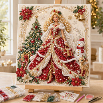 Fashion Doll Pearl Art DIY Kit