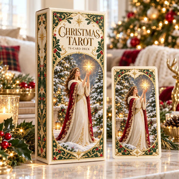 Yuletide Tarot Deck | 78 Festive Cards & A Guided 12-Day Holiday Ritual